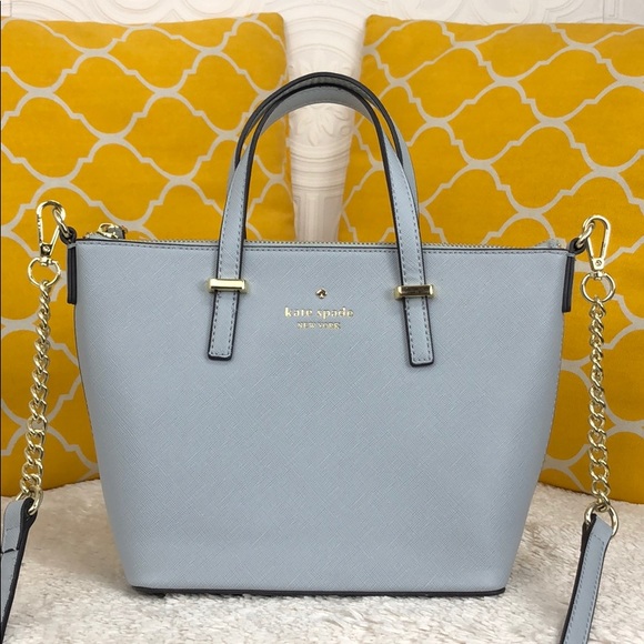 kate spade Handbags - 🌸OFFERS?🌸Kate Spade Leather Blue Small Satchel